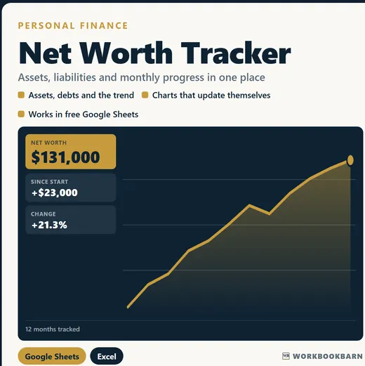 Net Worth Tracker cover
