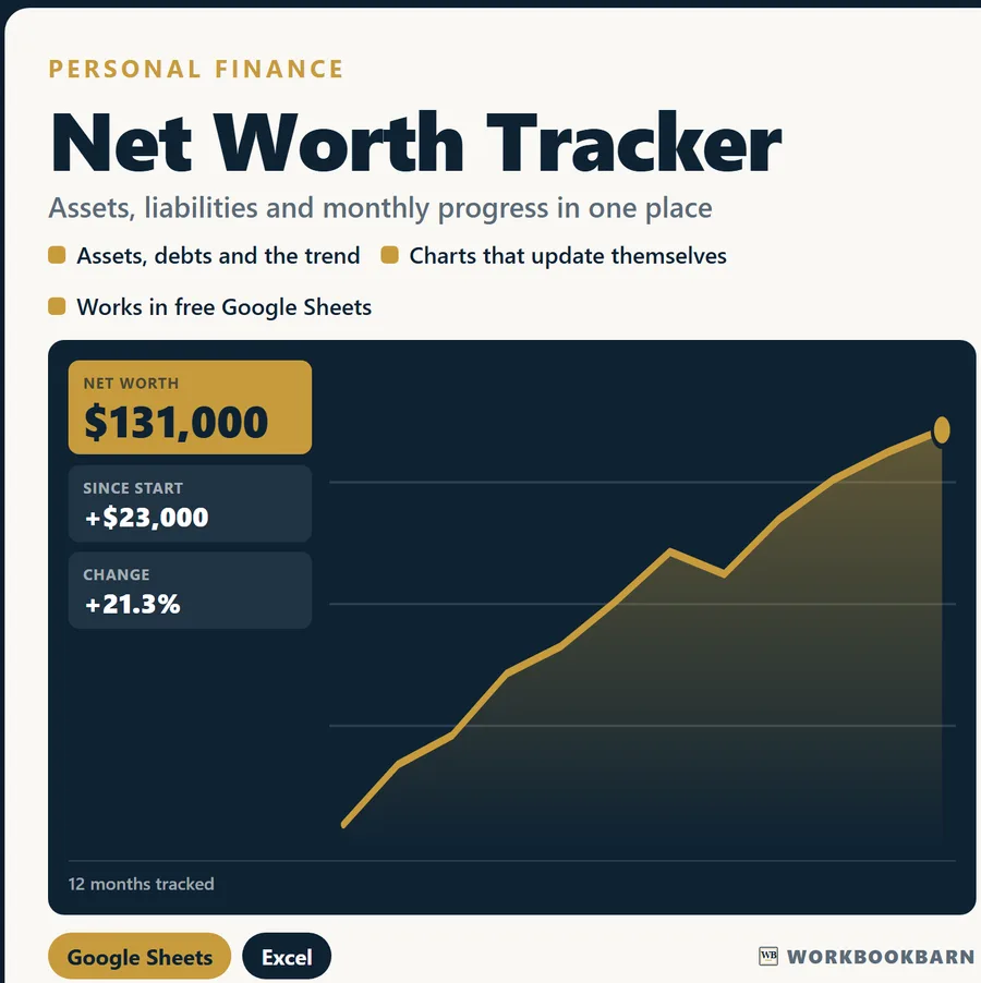 Net Worth Tracker cover